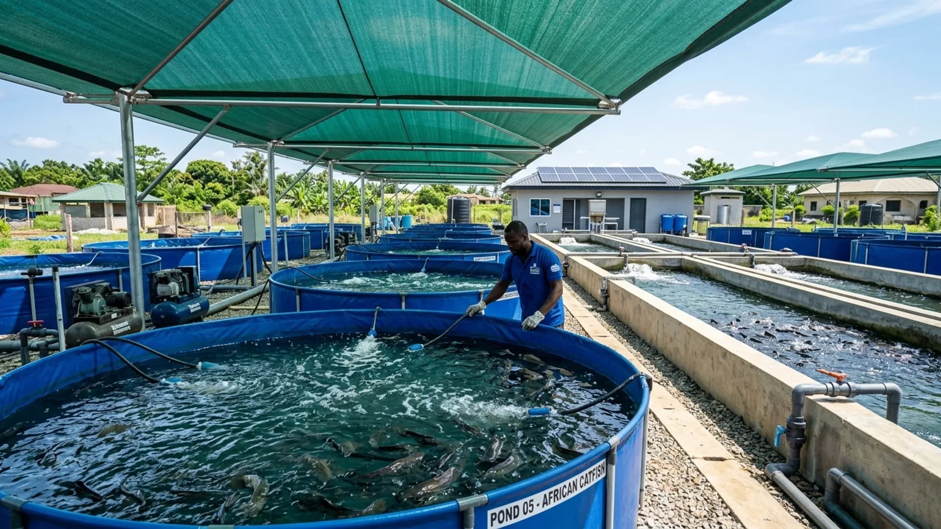 Modern Catfish Breeding & Commercial Aquaculture