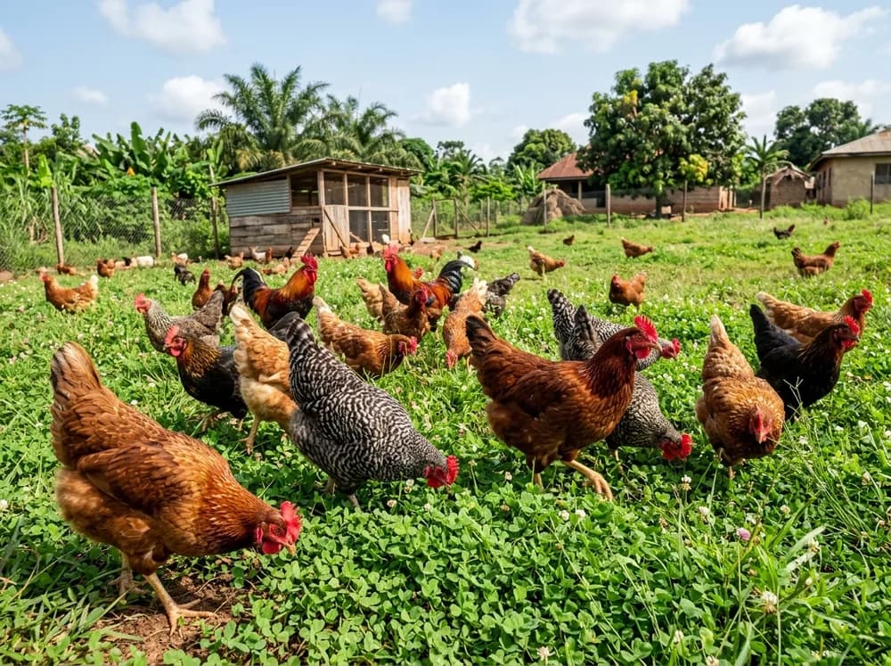 Free-Range Chickens
